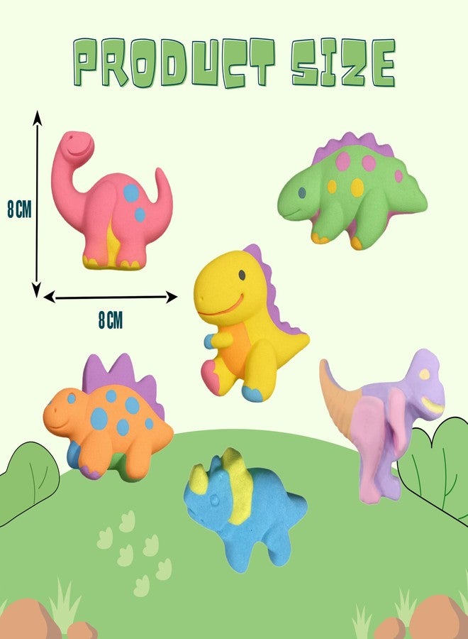 Artiggle PaintyPOPs DIY Mould Ceramic Painting Kit for Kids | Paint Your Own Ceramic Figurines | Art & Craft Activity Kit | Gifts & Return Gifts for 5+ Years (Dino & Friends) - Image 5